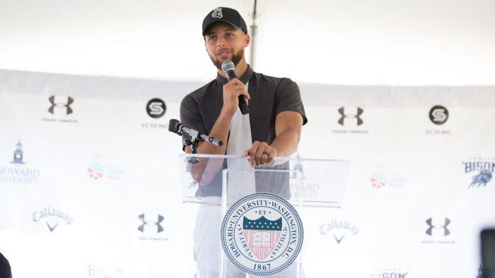 Stephen Curry provides six years of funding for Howard University’s first Division I golf program