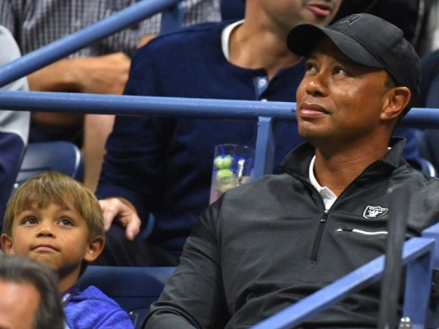 TIGER WOODS SON IS A NATURAL