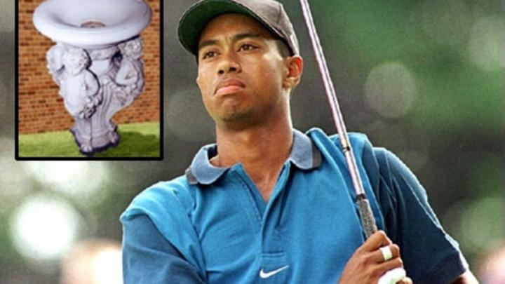 BLACK GOLF CLUB NEWS: Augusta National Honors Tiger Woods With Own Drinking Fountain
