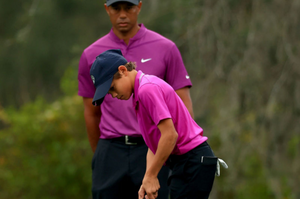 Meet Tiger Woods' Son, Charlie—Who Just Might Grow Up to Be an Even Better Golfer Than Dad!