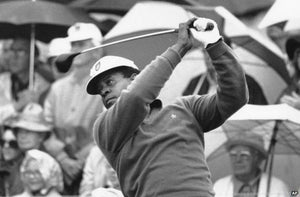 The man who defied death threats to play at the Masters