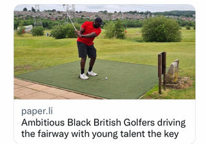 BLACK BRIT GOLFERS