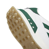 adidas Men's S2G Spikeless Leather 24 Golf Shoes, Footwear White/Collegiate Green/Gum 4, 10