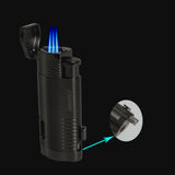 AMANCY Lid Built-in Hygrometer Travel Cigar Humidor, Cigar Case