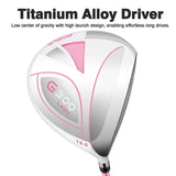 PGM Women's Golf Club Set with 11pcs Clubs -