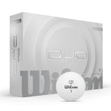 Wilson 2025 Duo Soft Golf Balls - White, 12 Balls