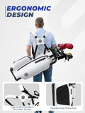 Sturdum 7 Way Golf Stand Bag, Lightweight Golf Bags