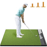 Integrated 5x4ft Golf Mat with Ball Tray, Thickening Golf Mats
