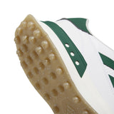 adidas Men's S2G Spikeless Leather 24 Golf Shoes, Footwear White/Collegiate Green/Gum 4, 10