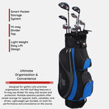 PGF Men's Gold TP Complete Golf Club Package Set