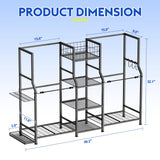 samstar Golf Storage Garage Organizer