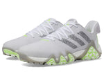 adidas Men's CodeChaos 22 Spikeless Golf Shoes, Footwear White/Grey Three/Lucid Lemon, 8.5