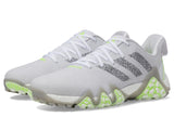 adidas Men's CodeChaos 22 Spikeless Golf Shoes, Footwear White/Grey Three/Lucid Lemon, 8.5