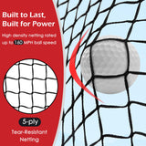 Bearwill Golf Net, 10x7ft Heavy Duty Golf Practice Nets