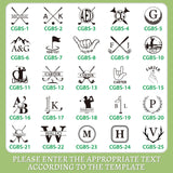 Hatchaa Custom Golf Ball Stamp Marker, Quick-Dry Self-Inking Golf Ball Personalized Stamp with Logo Monogram, Reusable Waterproof Golf Ball Marking Gift for Men Golfer & Dad Husband, Golf Balls Stamp