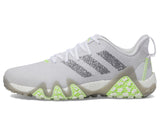 adidas Men's CodeChaos 22 Spikeless Golf Shoes, Footwear White/Grey Three/Lucid Lemon, 8.5