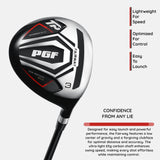 PGF Men's Gold TP Complete Golf Club Package Set