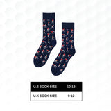 Funny Angry Golfer Socks