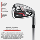 PGF Men's Gold TP Complete Golf Club Package Set