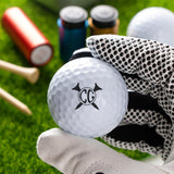 Hatchaa Custom Golf Ball Stamp Marker, Quick-Dry Self-Inking Golf Ball Personalized Stamp with Logo Monogram, Reusable Waterproof Golf Ball Marking Gift for Men Golfer & Dad Husband, Golf Balls Stamp