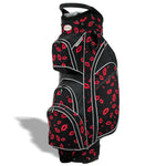 Womens Golf Bag - Taboo Fashions Lightweight Ladies Cart Bag, 14-Way, 7 Zippered Pockets, Rain Hood, Insulated Beverage Compartment (Temptation)