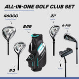 Precise AMG Men’s 14-Piece Golf Set – Titanium