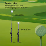 Hairchens Retractable Golf Swing Training Aid