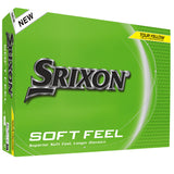 Srixon Soft Feel Golf Balls, Soft Feel 14, Yellow