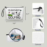 ARIOSEY Golf Gifts,Golf Balls for Women,Small Golf Bag,Golf Ball Bag,Purse Makeup Bag,Cosmetic Bag for Purse,Birthday Gifts for Friends Female,Gifts for Golfers,Golf Accessories