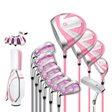 PGM G300 Club Womens Golf Set Purple Ladies Complete Left Handed Set LTG025