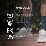 Funny Angry Golfer Socks