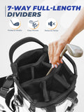 Sturdum 7 Way Golf Stand Bag, Lightweight Golf Bags