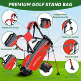 XDriveMax 6 Pieces Kids Golf Club Set, Junior Golf Club Set