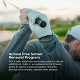 Arccos Smart Sensors: Automatic Golf Game Tracking System, A.I. Powered Caddie, A.I. GPS Rangefinder & Smart Club Distances