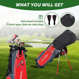 XDriveMax 6 Pieces Kids Golf Club Set, Junior Golf Club Set
