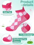 Floraltop 10 Pairs Novelty Golf Socks for Women Summer Athletic Ankle Low Cut Golf No Show Socks for Female Golfers Birthday Holiday Gifts