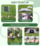 Golf Net, 10x7ft Golf Hitting Aid