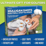GoSports Mulligan Shots Golf Ball Shot Glasses