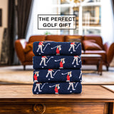 Funny Angry Golfer Socks