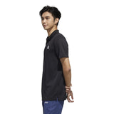 adidas mens Designed 2 Move 3-stripes Polo Shirt, Black/White, Large US