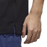 adidas mens Designed 2 Move 3-stripes Polo Shirt, Black/White, Large US