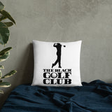 BLACK GOLF CLUB Basic Pillow