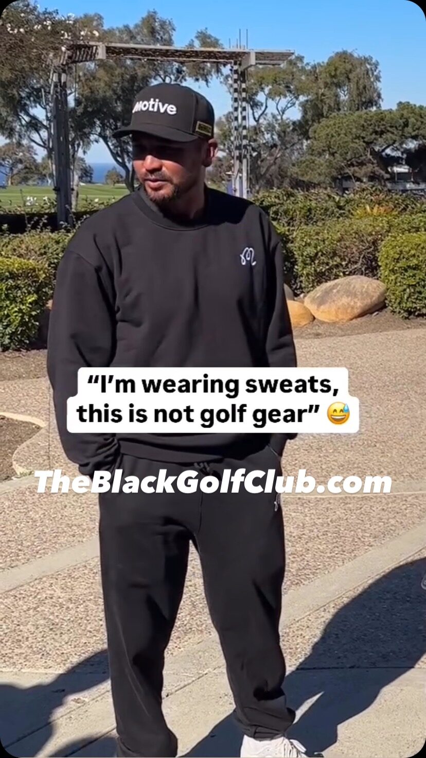 Instagram post from theblackgolfclub. This post is in position 16.