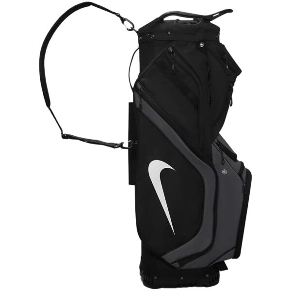 Nike Performance Cart Golf Bag Black | Gray | White - Image 2