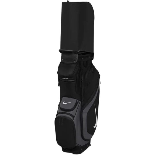 Nike Performance Cart Golf Bag Black | Gray | White - Image 4