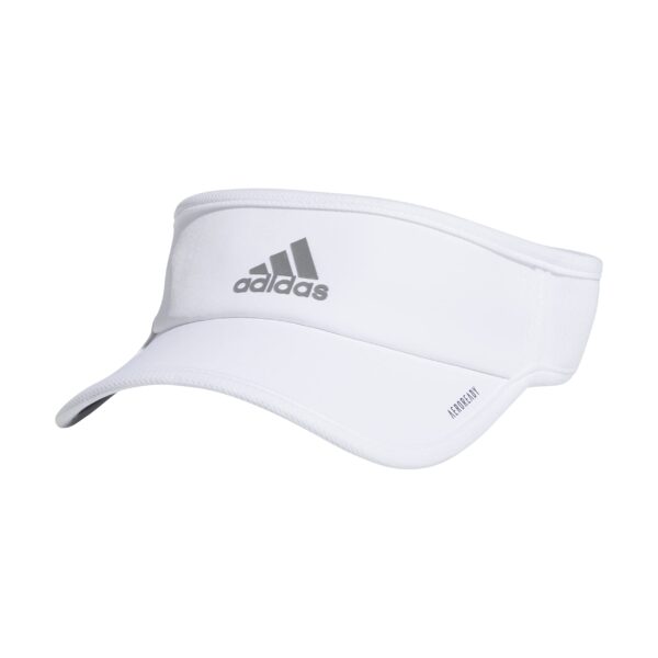 adidas Women's Superlite Sport Performance Visor for Sun Protection and Outdoor Activities, White/Silver Reflective/2.0, One Size - Image 6