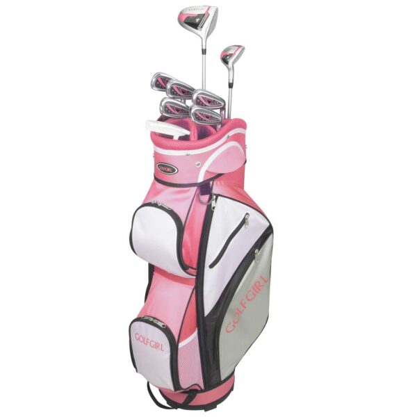 GolfGirl FWS3 Ladies Golf Clubs Set with Cart Bag, All Graphite, Left Hand, Teal - Image 8