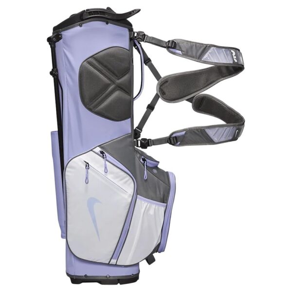 Nike Air Hybrid 2 Golf Carry Stand Bag (White/Iron Grey/Purple Pulse) - Image 6