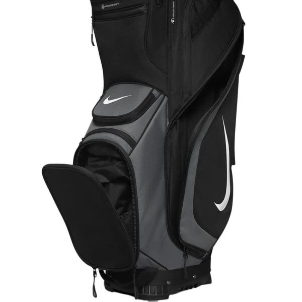 Nike Performance Cart Golf Bag Black | Gray | White - Image 5