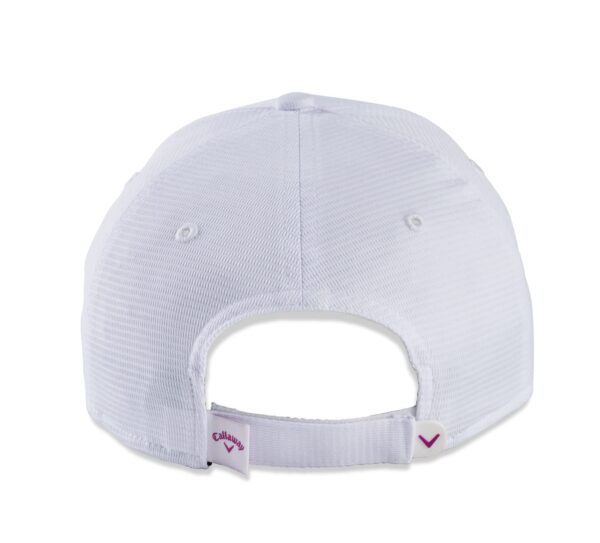 Callaway Golf Women's Liquid Metal Collection Headwear (White/Violet Neon) - Image 2